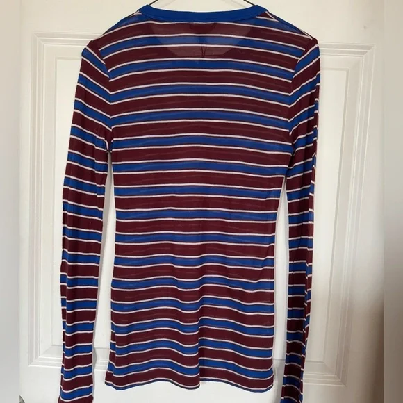 Rag & Bone Avery Striped Tee - Picture 6 of 7